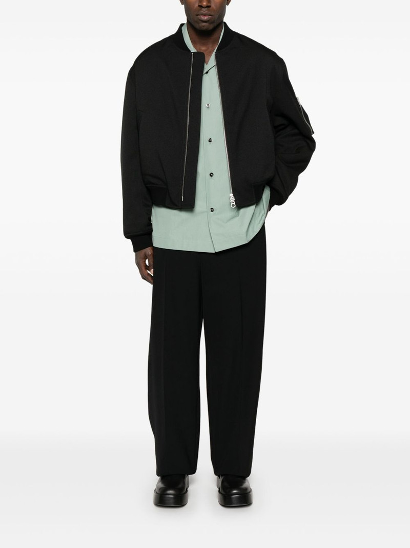 Jil Sander padded bomber jacket outlook