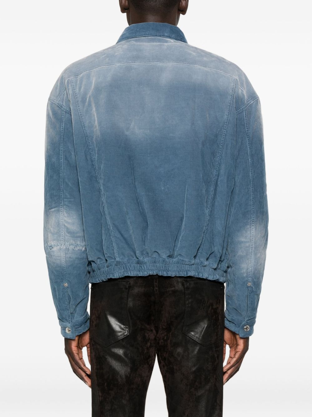corduroy button jacket - 4