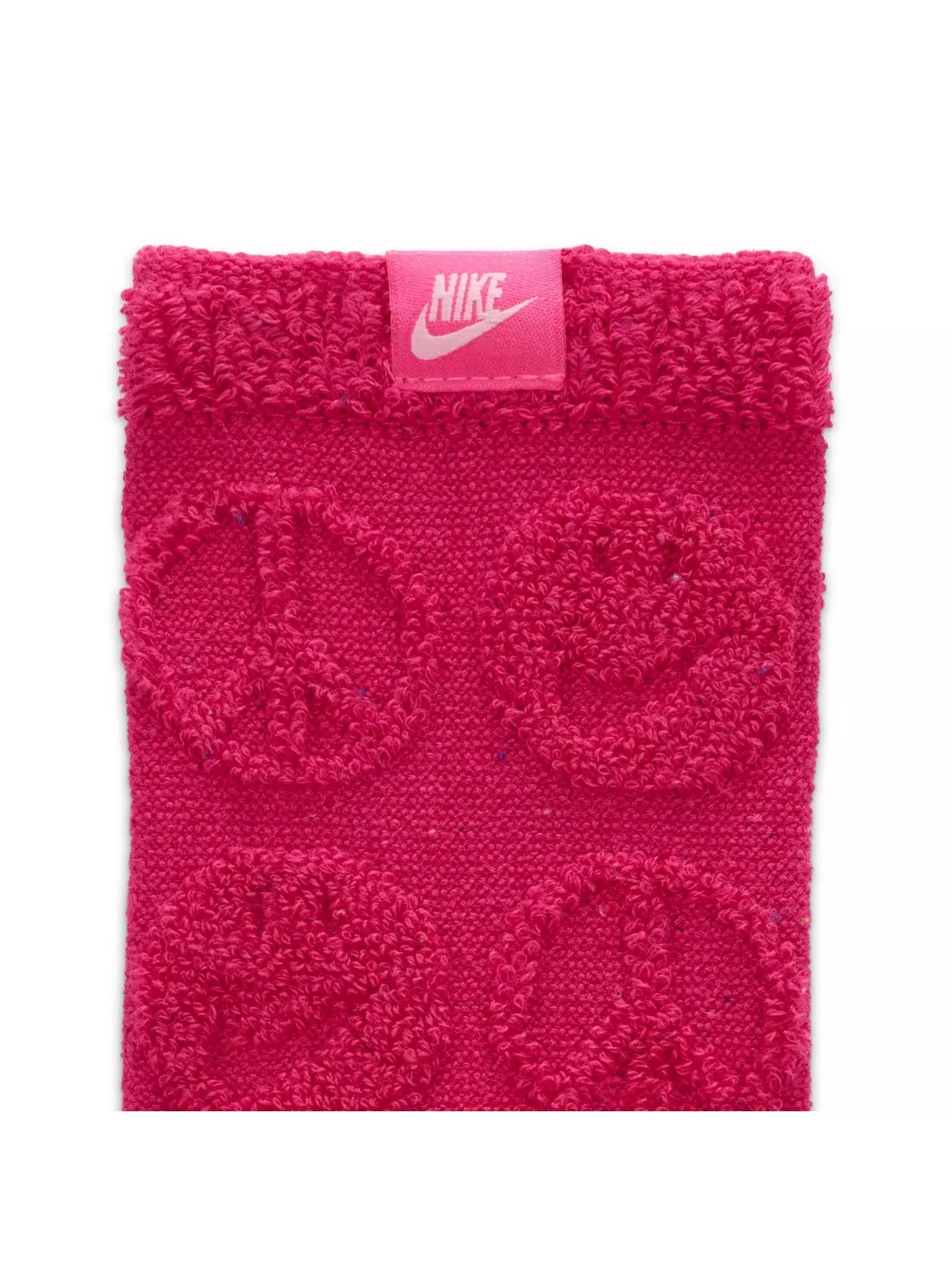 Everyday Essentials Printed Crew Socks-1PK-Pink - 4