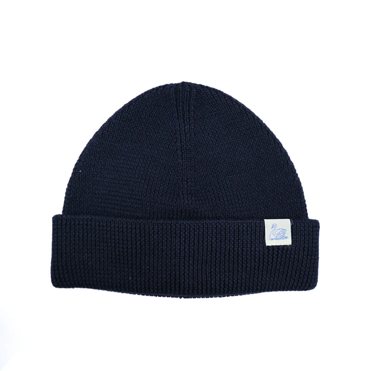 Merino Wool Watch Cap Dark Navy - 1