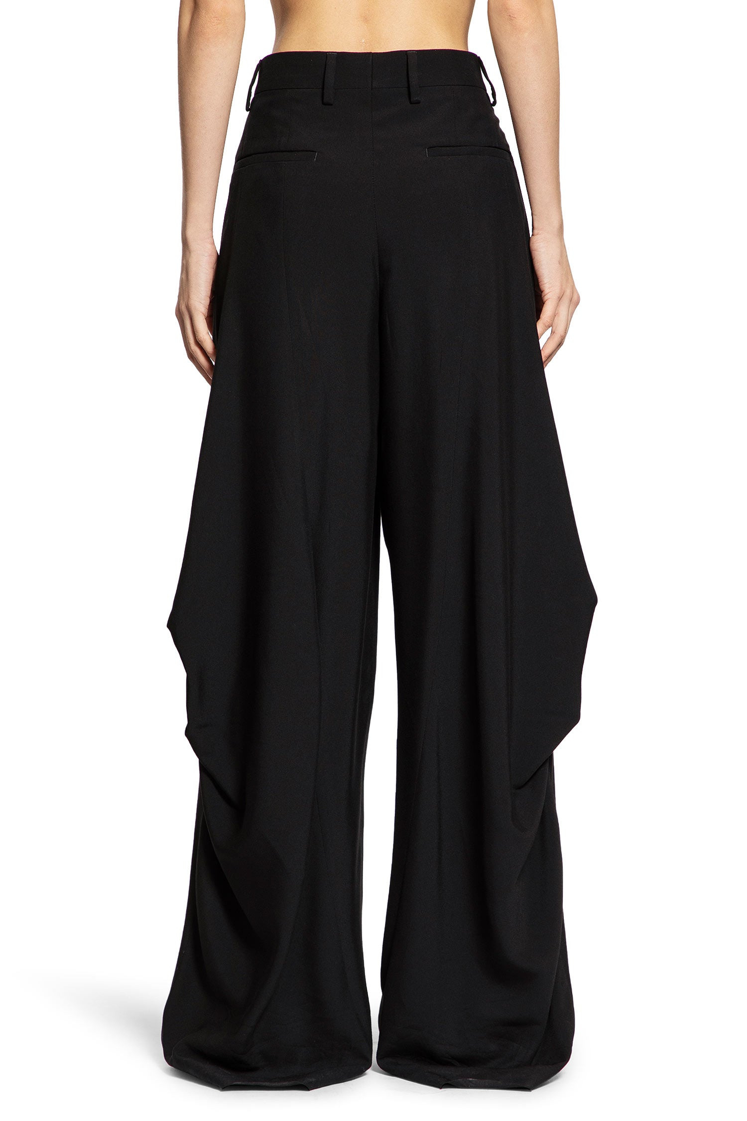 Odeta Draped Comfort Trousers - 3