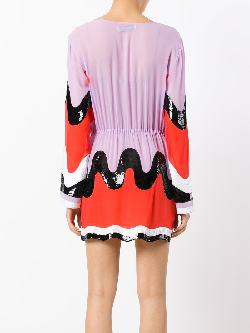 retro print dress 4