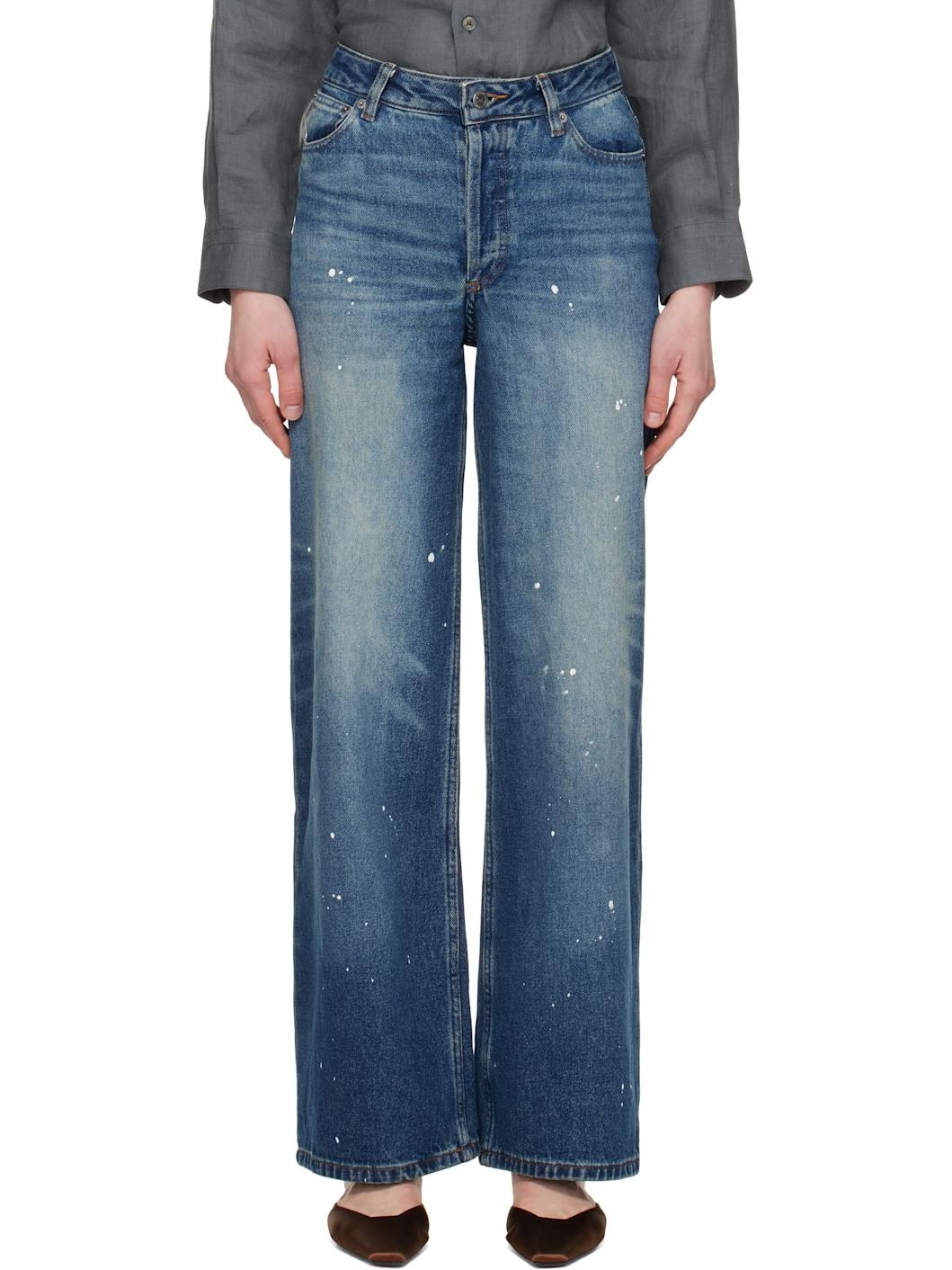 A. P.C. Blue Elisabeth Jeans - 1