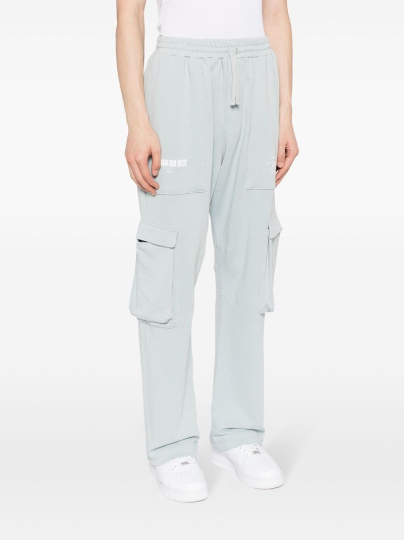 Mission logo-print cargo track pants 3