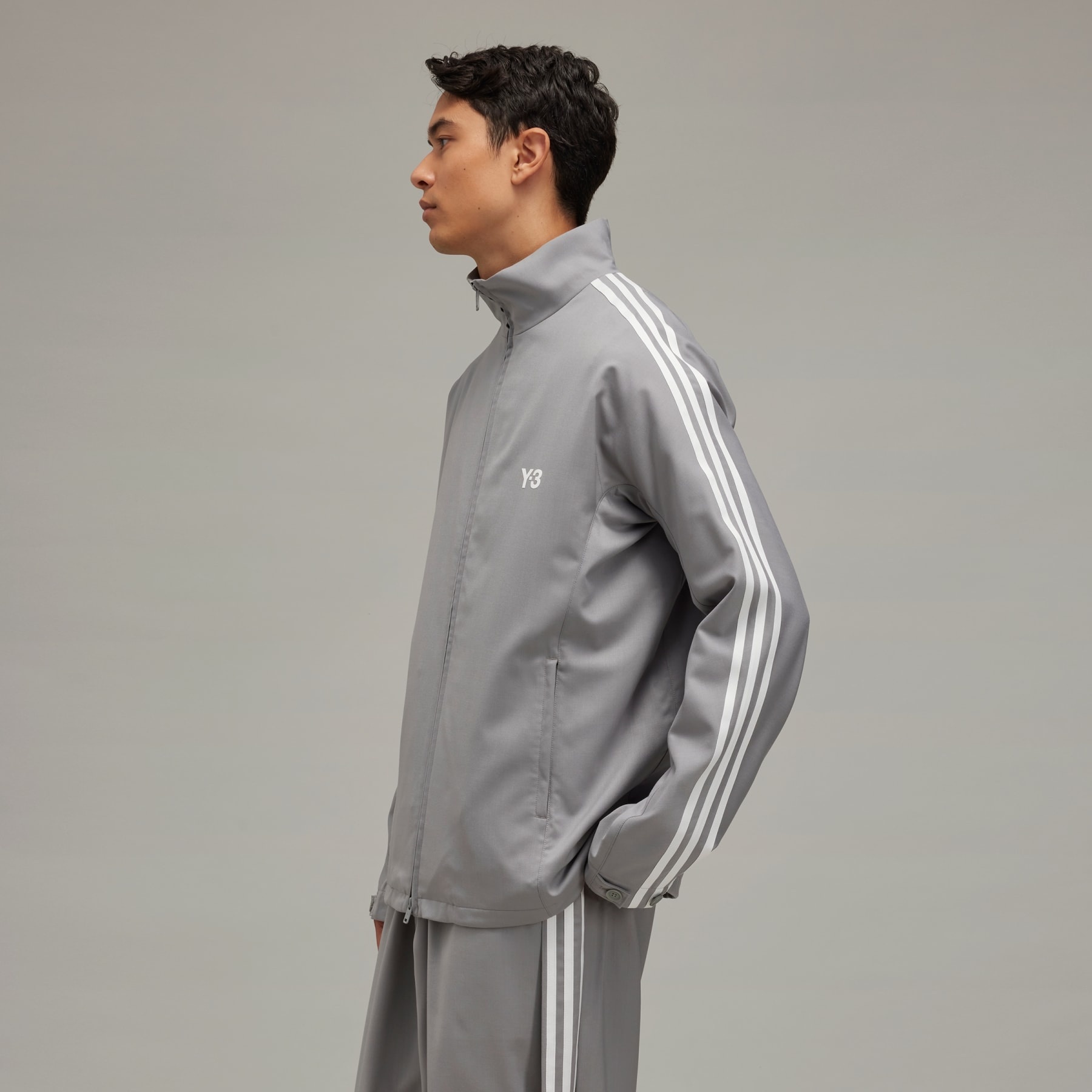 Y-3 Refined Wool 3-Stripes Track Top - 4