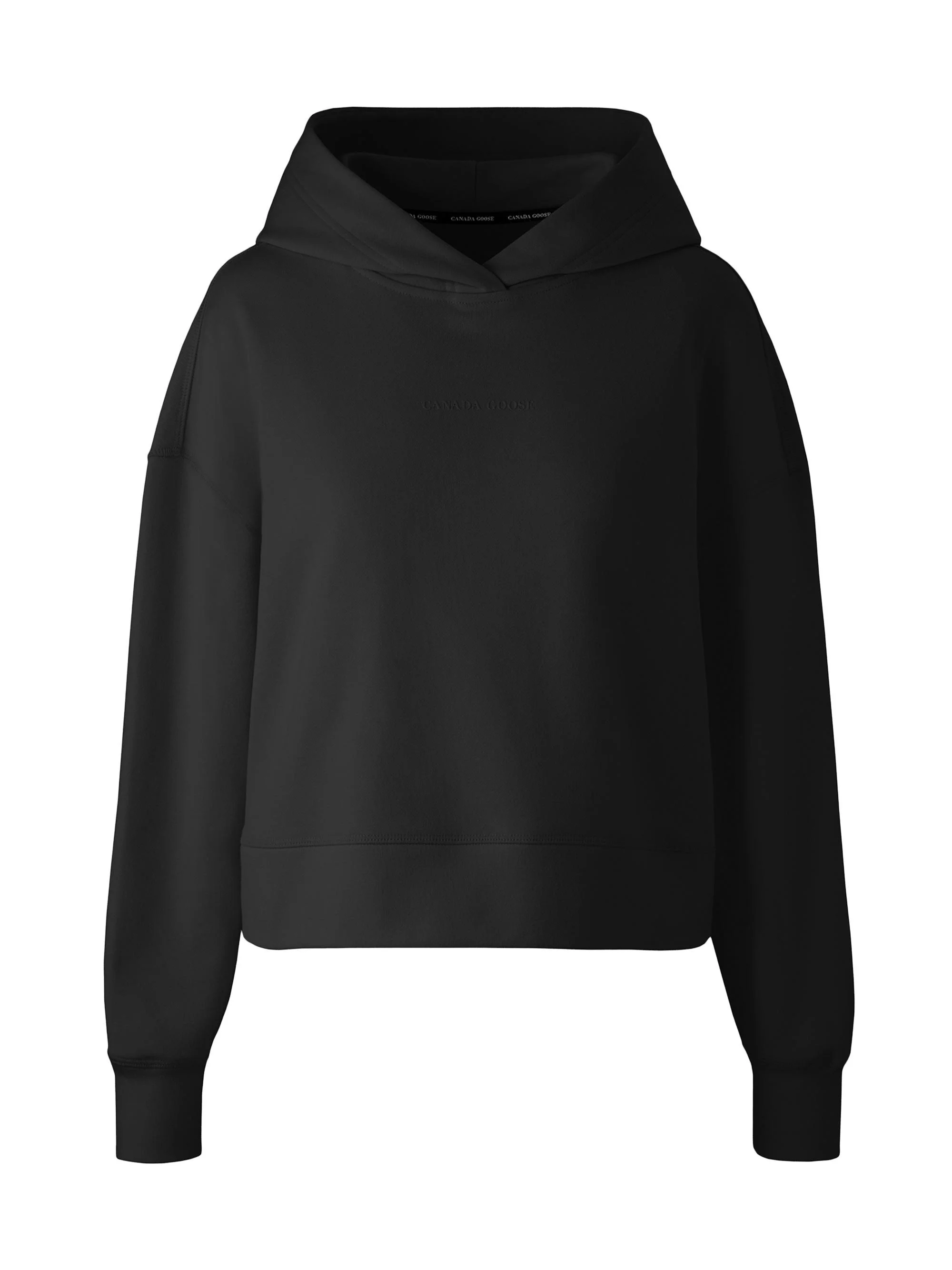 Women's Muskoka Embroidered Logo Hoodie - Black - 1