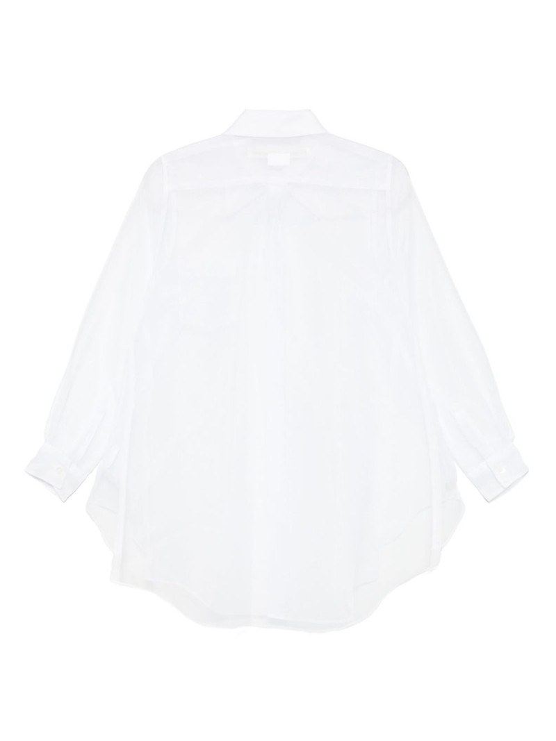 Comme Des Garçons sheer shirt outlook