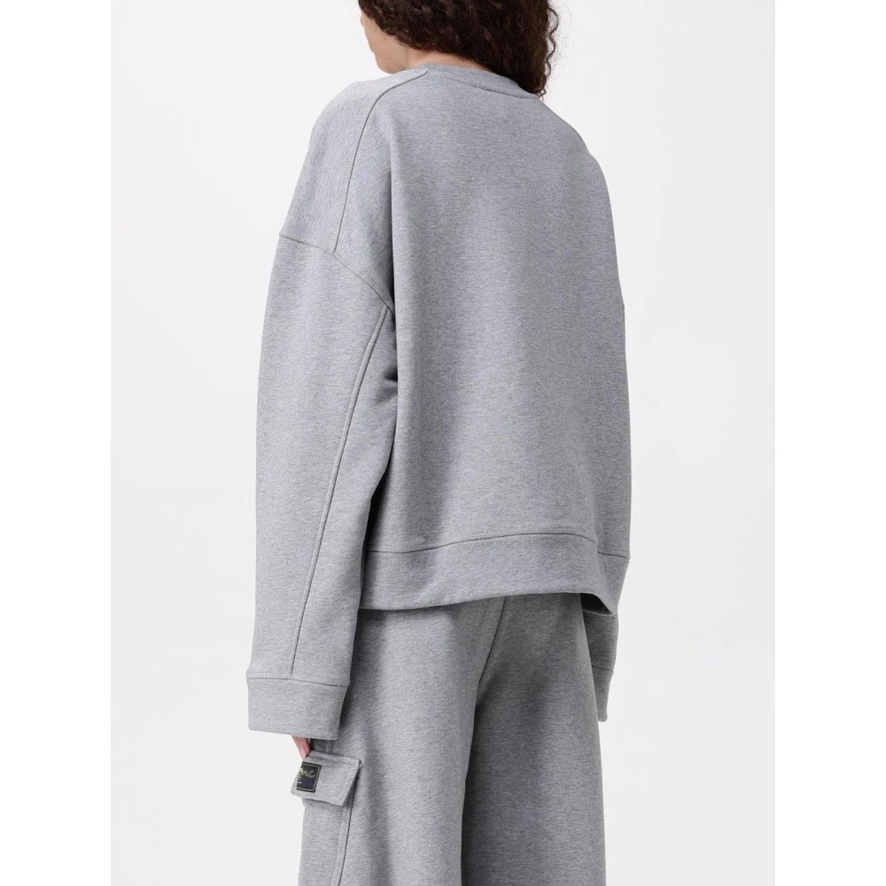 GREY SWEATSHIRT WITH POCKETS - 3