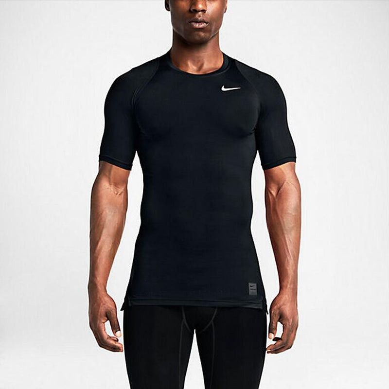 Nike Nike Pro Cool T-shirt 'Black White' 826593-010 outlook