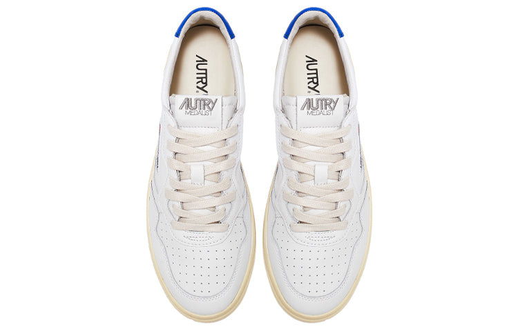 Autry Medalist Leather Low 'White Azure' AULM-LL46 - 3