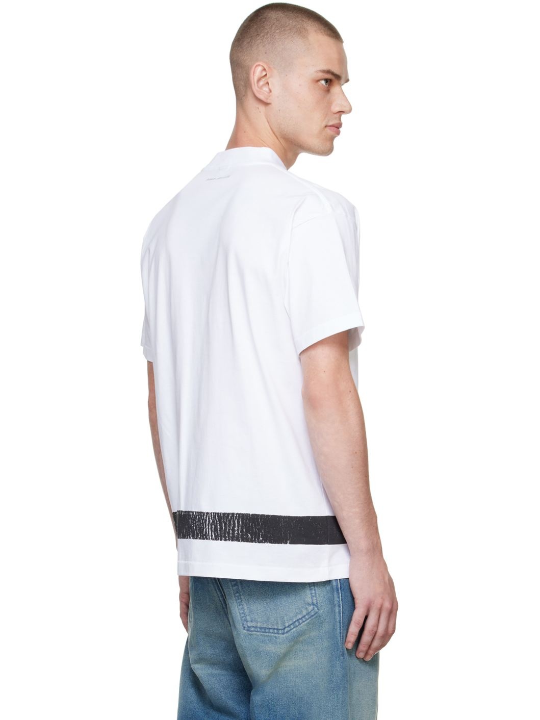White Belt T-shirt - 3