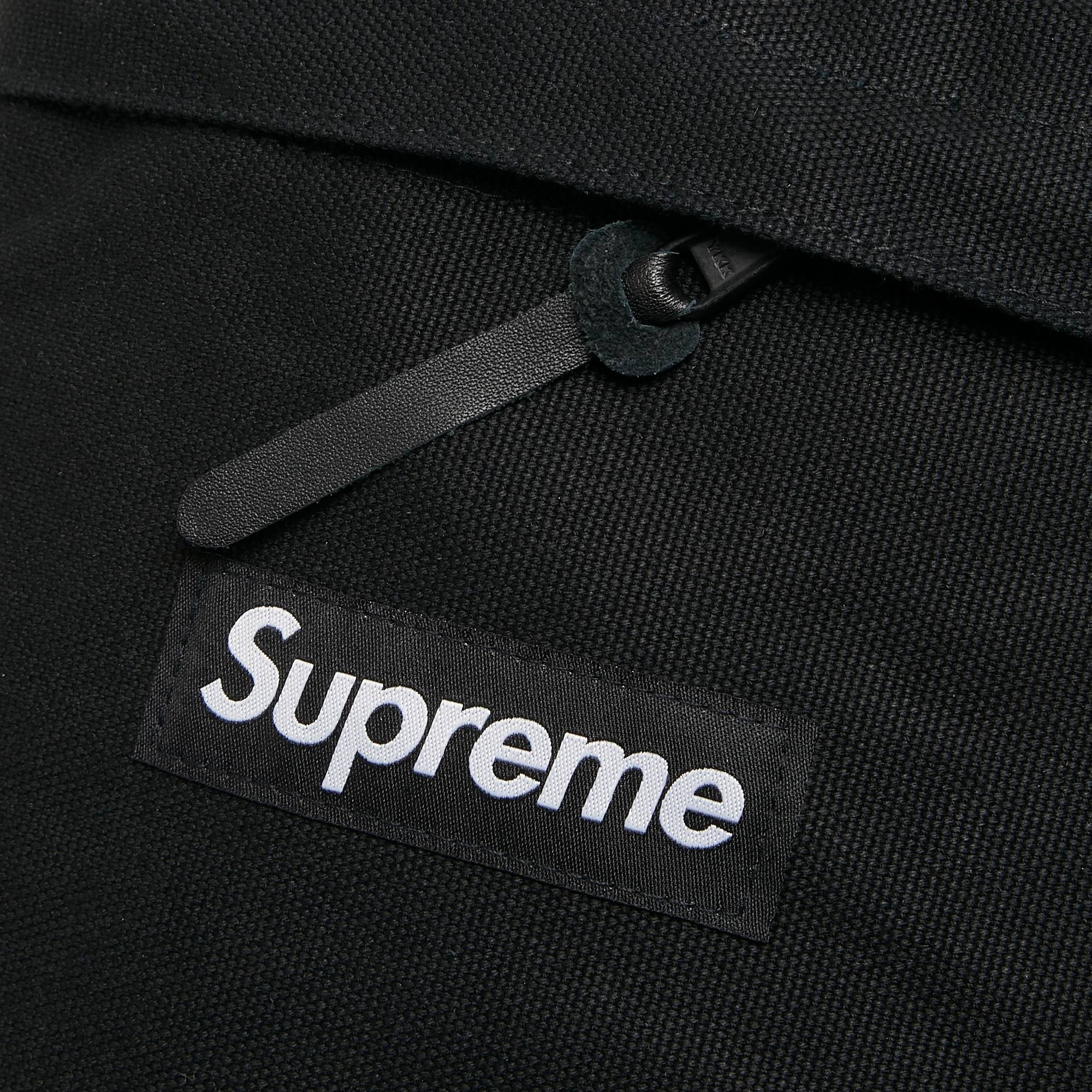 Supreme Canvas Backpack 'Black' - 3
