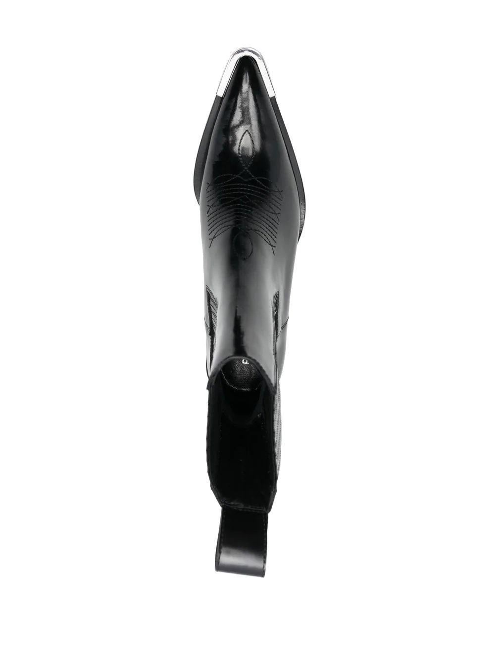 95mm pointed-toe boots - 4