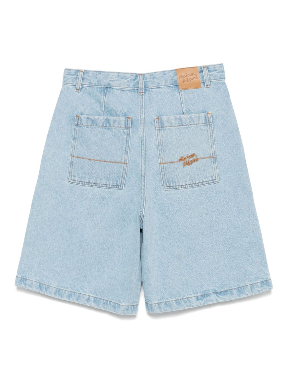 denim shorts - 2