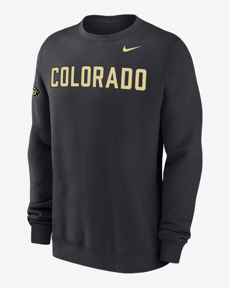 Colorado Club Fleece Men's Nike College Crew-Neck Sweatshirt 1