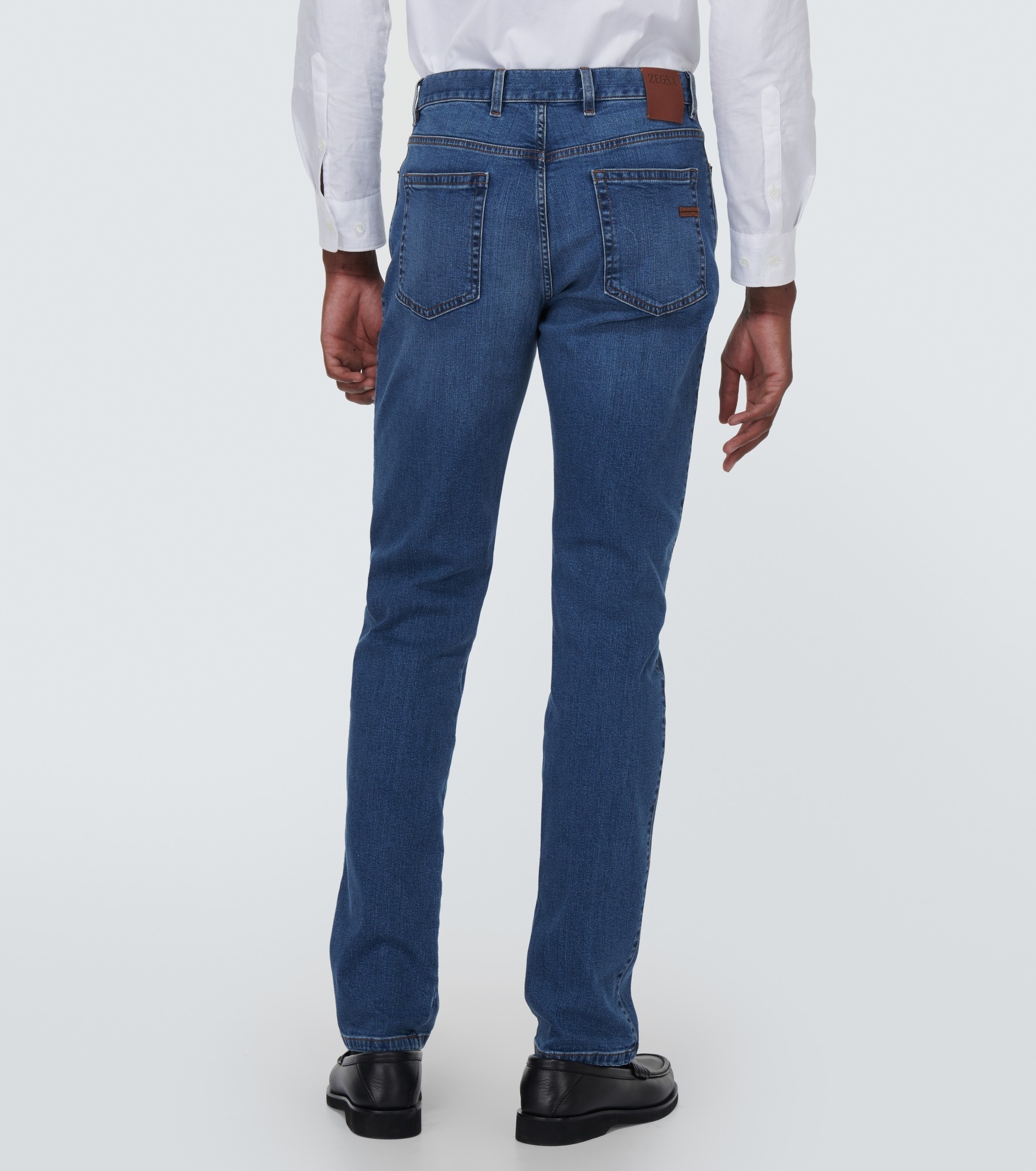 Mid-rise skinny jeans - 4