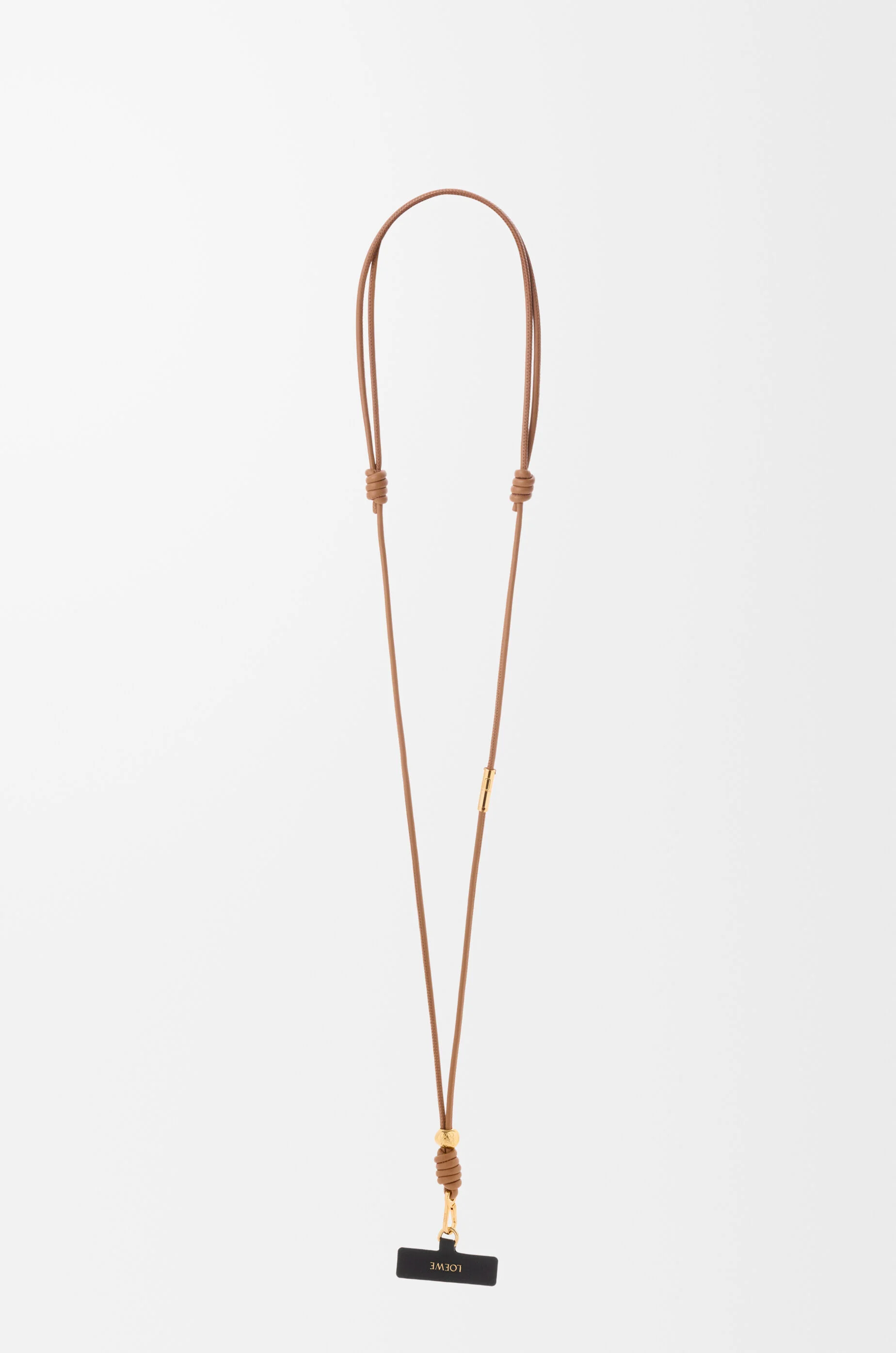 Crossbody phone strap in calfskin - 1