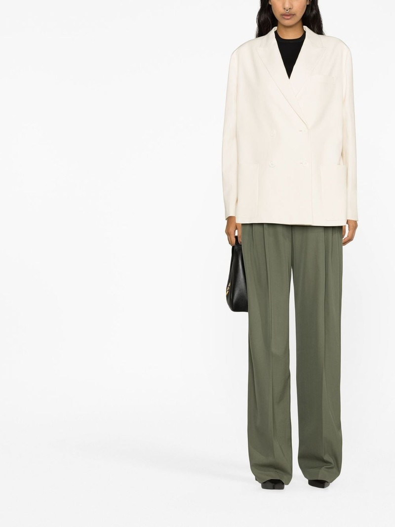 Alexander McQueen high-waisted tailored trousers outlook