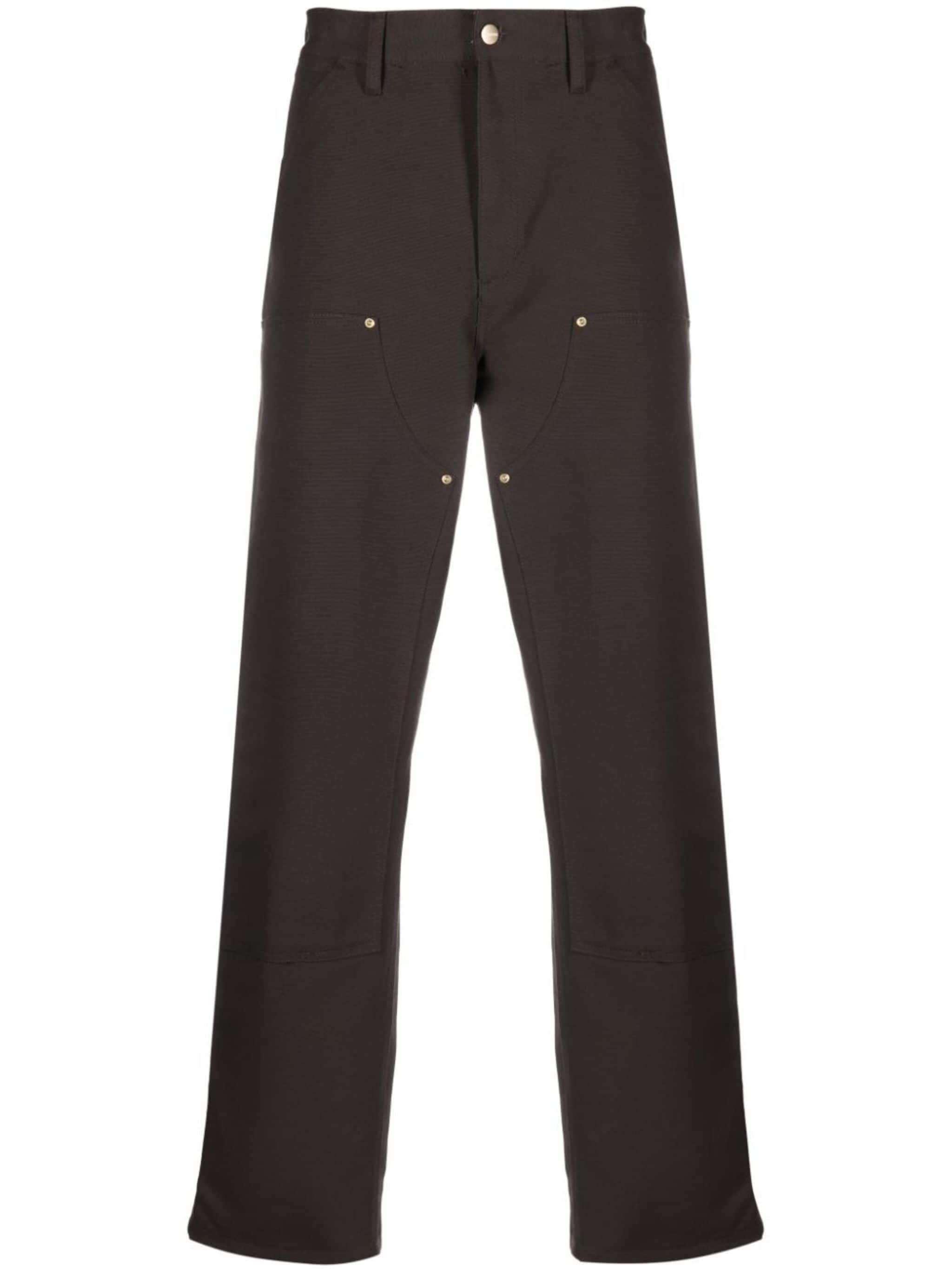 Double Knee straight-leg trousers - 1