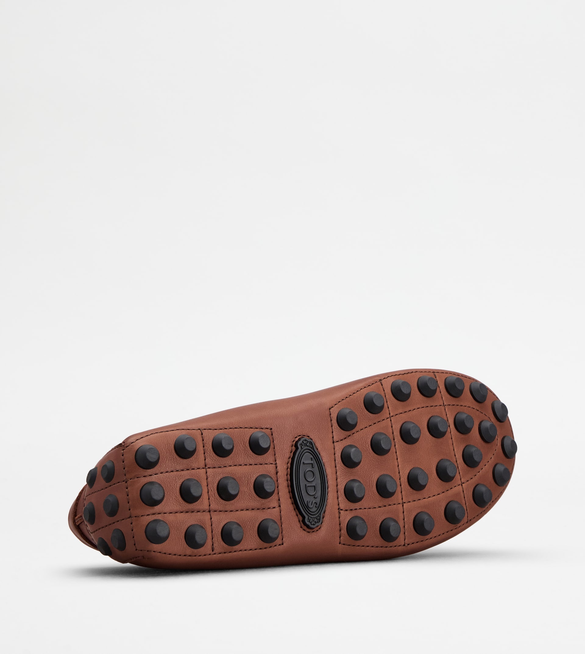 TOD'S GOMMINO BUBBLE IN LEATHER - BROWN - 5