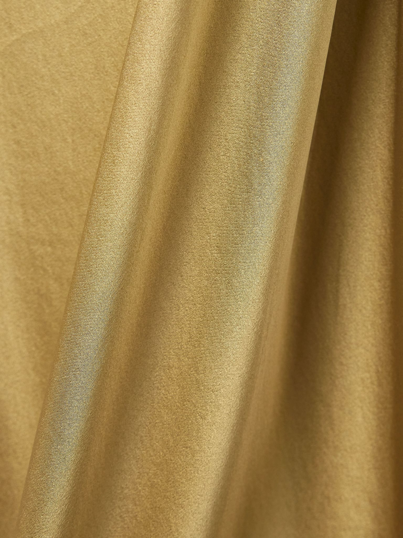 Marcel ruched stretch-silk charmeuse midi dress Gold - 4