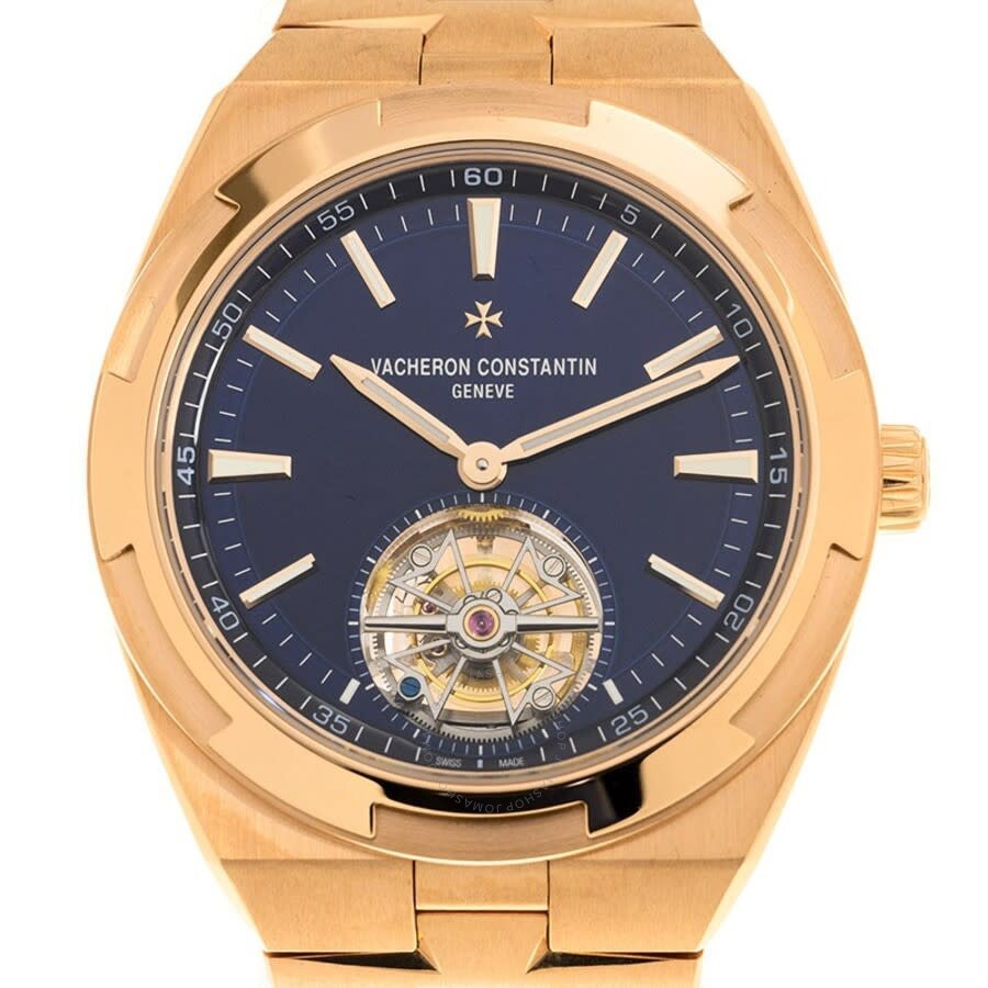 Vacheron Constantin Overseas Tourbillon Automatic Blue Dial Men's Watch 6000V/110R/B733 - 2
