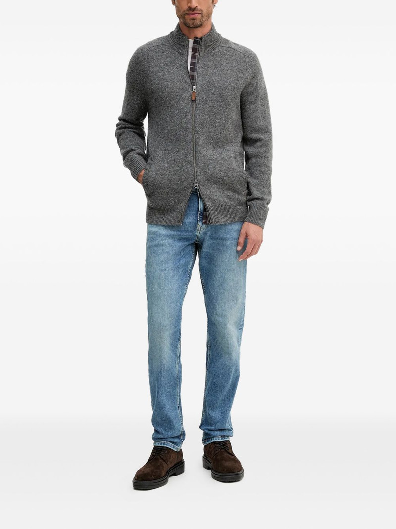 Barbour zip-fastening cardigan outlook