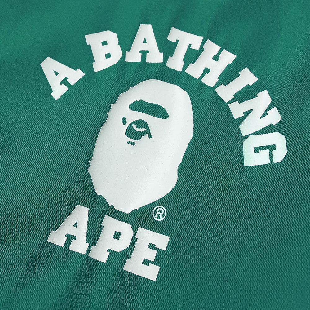 A Bathing Ape College Coach Jacket - 4