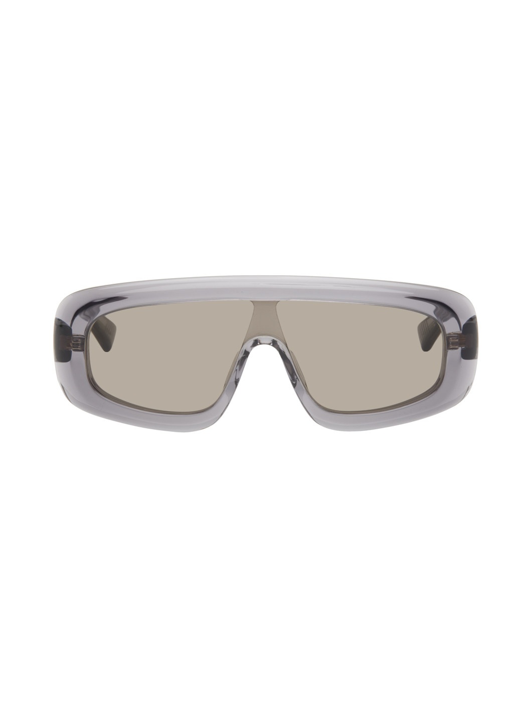 Gray Bombe Shield Sunglasses - 1