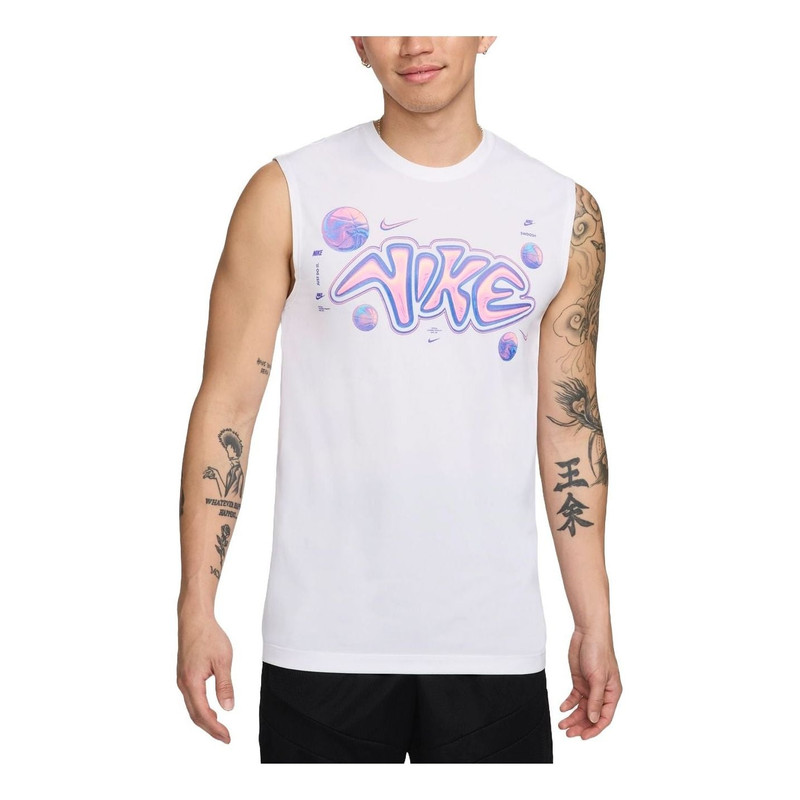 Nike Dri-FIT Basketball Tank Asia Sizing 'White' FV8415-100 - 1