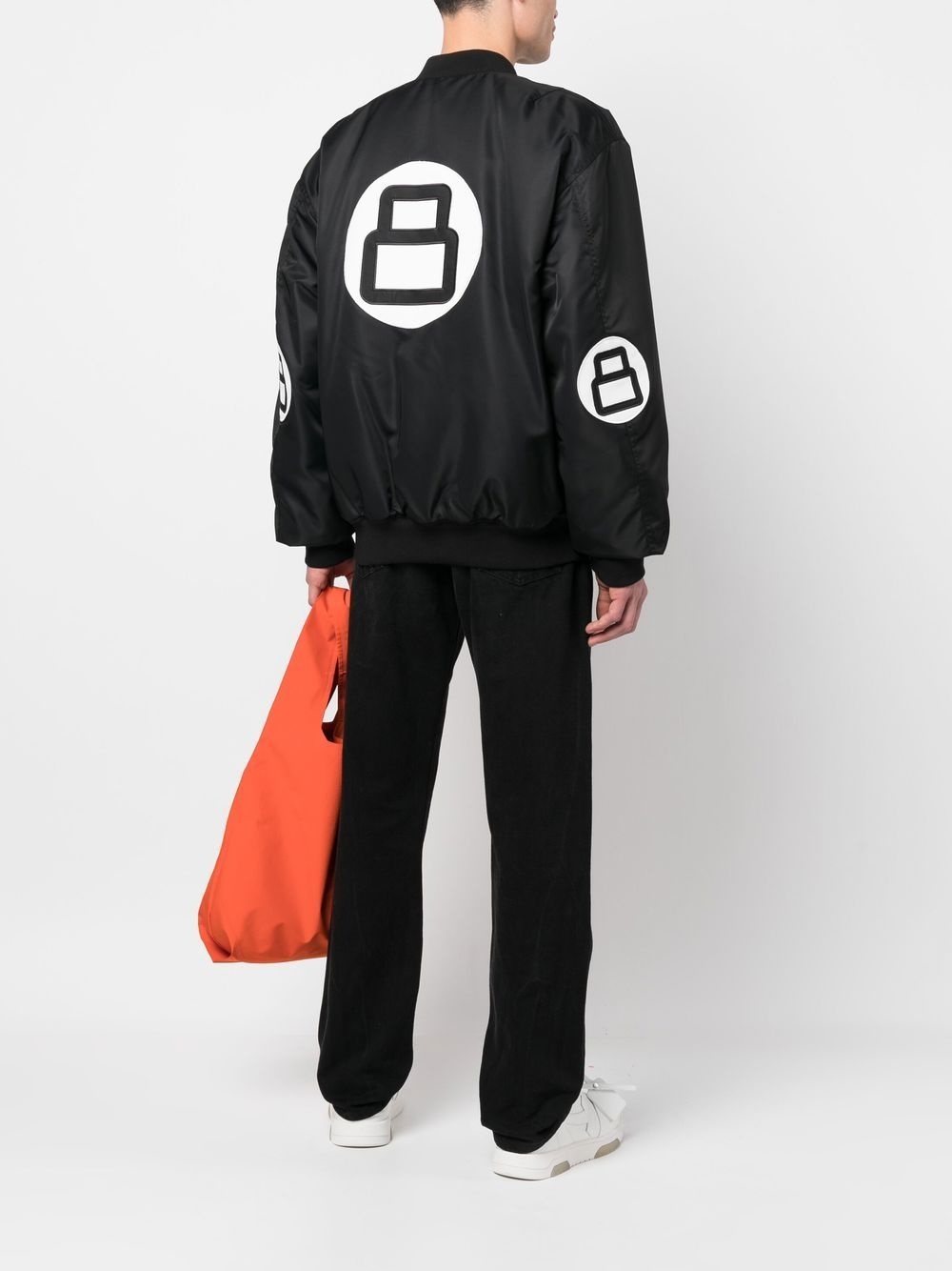 PADLOCK-PATCH BOMBER JACKET - 5