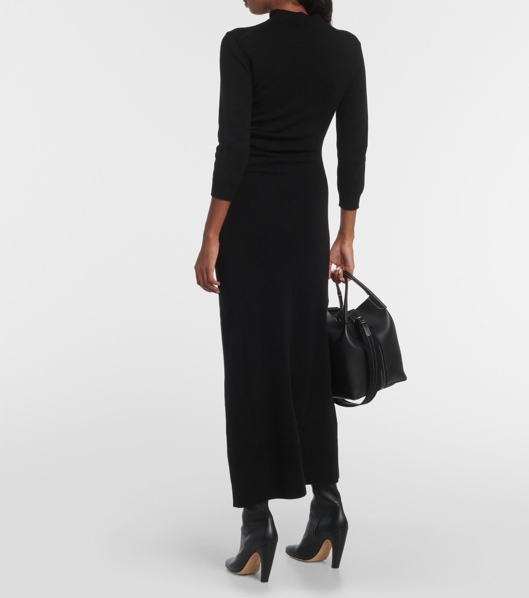 Cashmere-blend maxi dress - 3