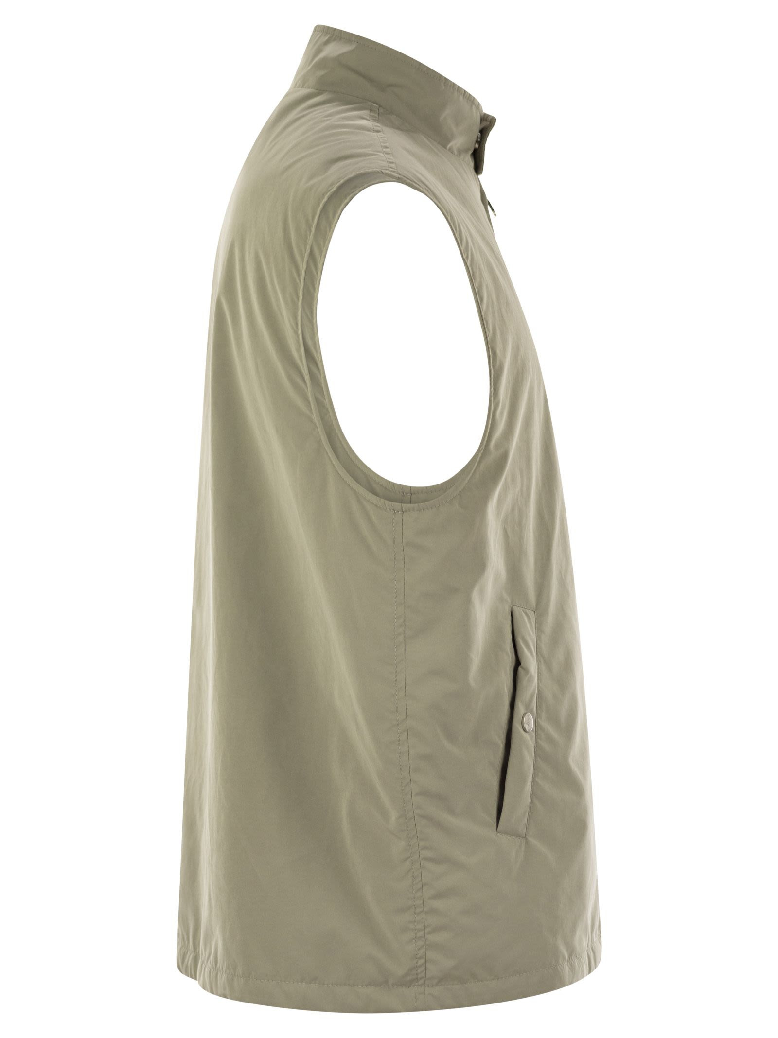 Brunello Cucinelli Men Water-Repellent Microfibre Waistcoat With Thermore® Padding - 3