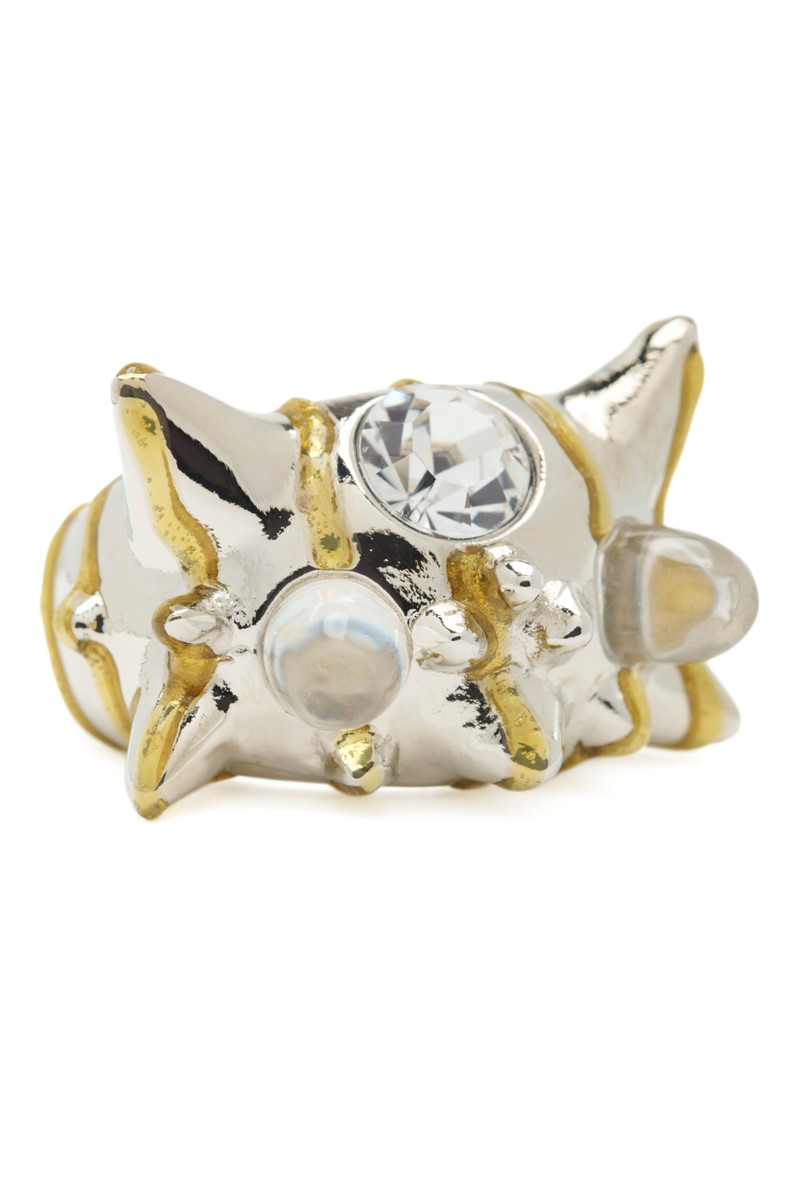 Collina Strada GOLD STRIPE ALIEN RING outlook