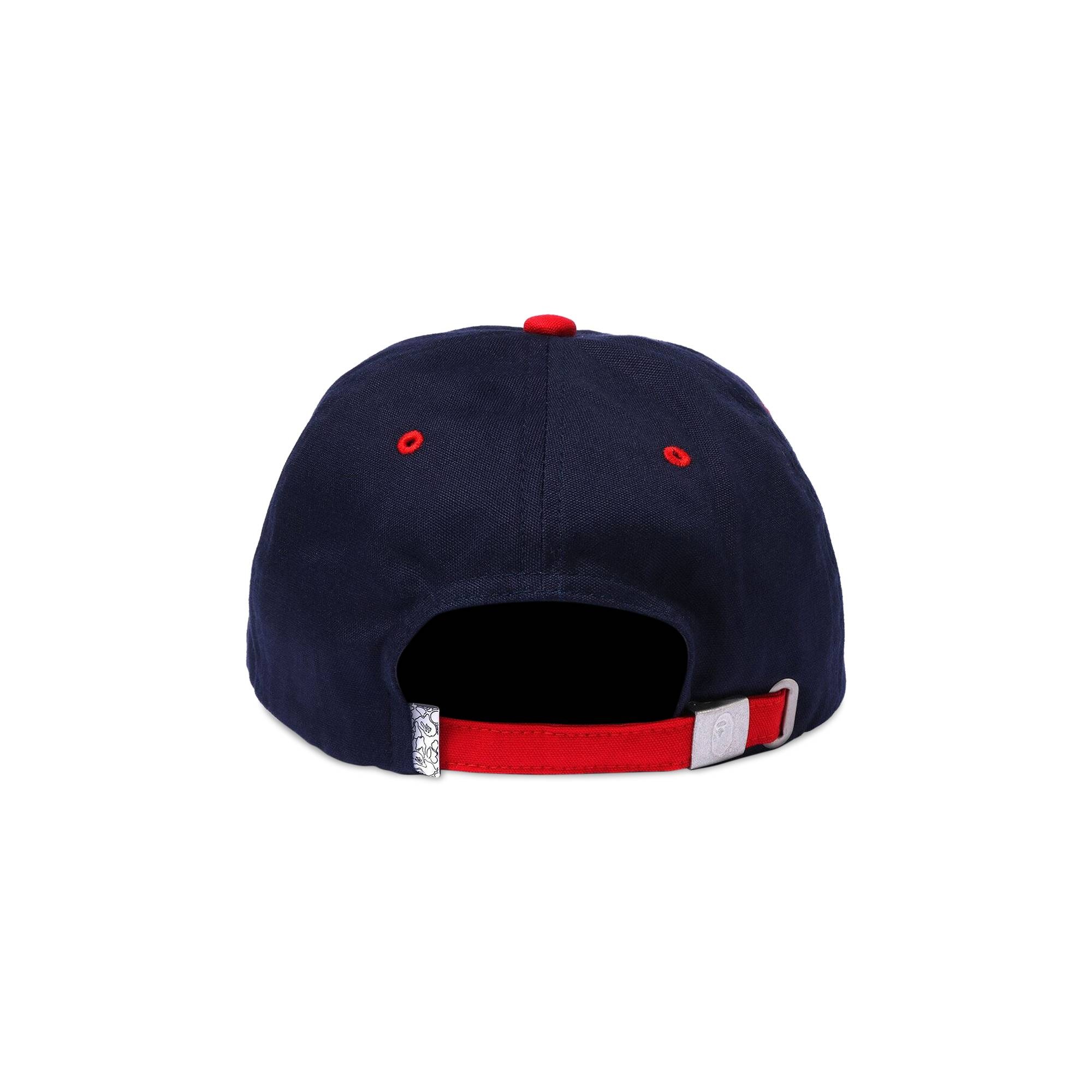BAPE College Panel Cap 'Navy' - 2