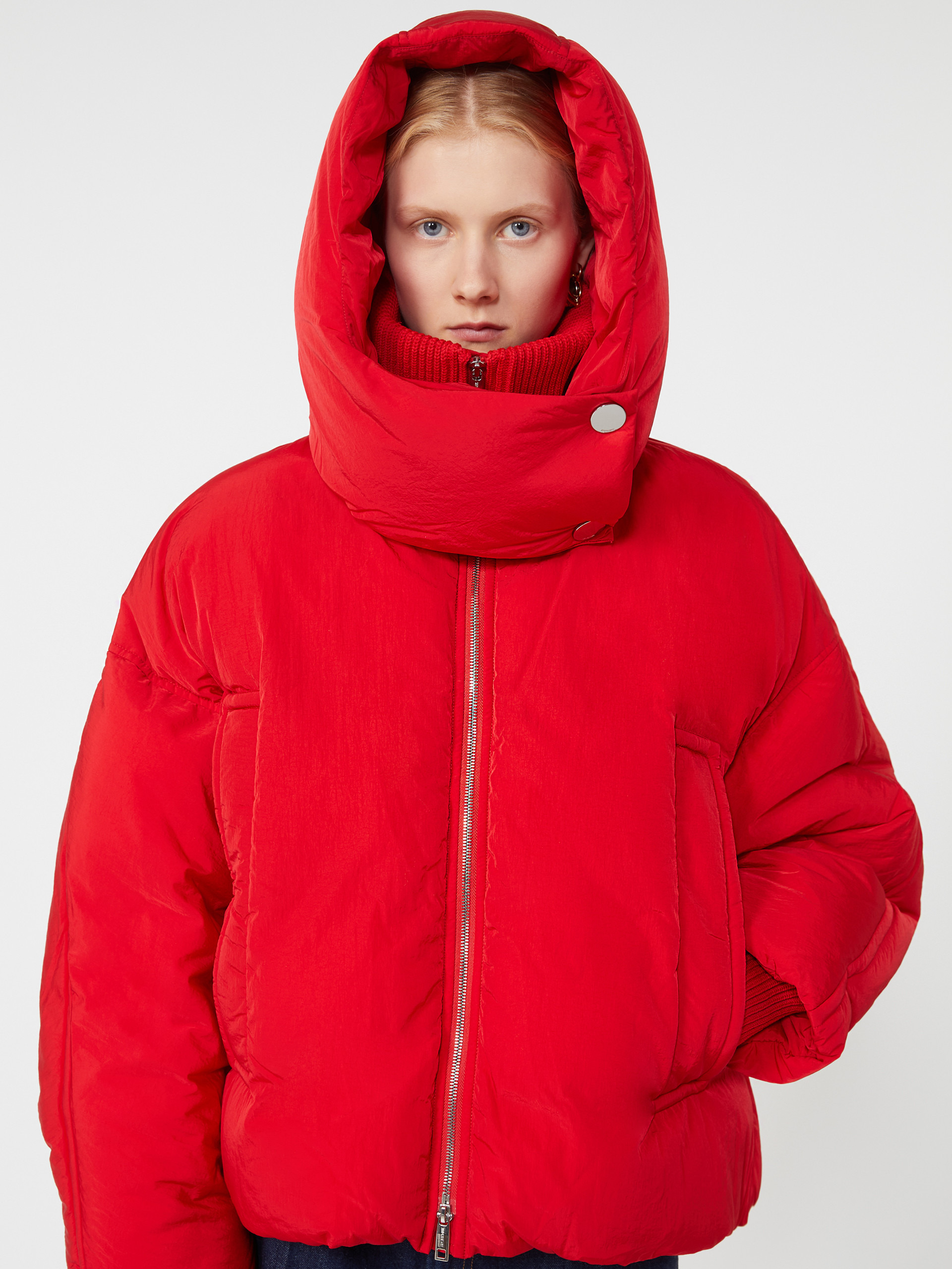 GLIZIA Water-repellent short down jacket - 5