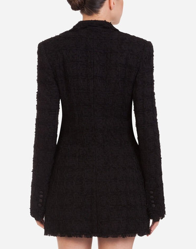 Dolce & Gabbana Double-breasted tweed jacket outlook