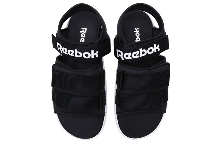 Reebok tyl Oreo Minimalistic Black White Sandals CN5494 - 5