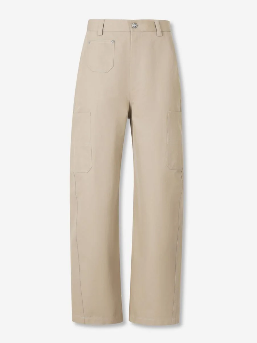 Givenchy Straight Cotton Trousers - 1