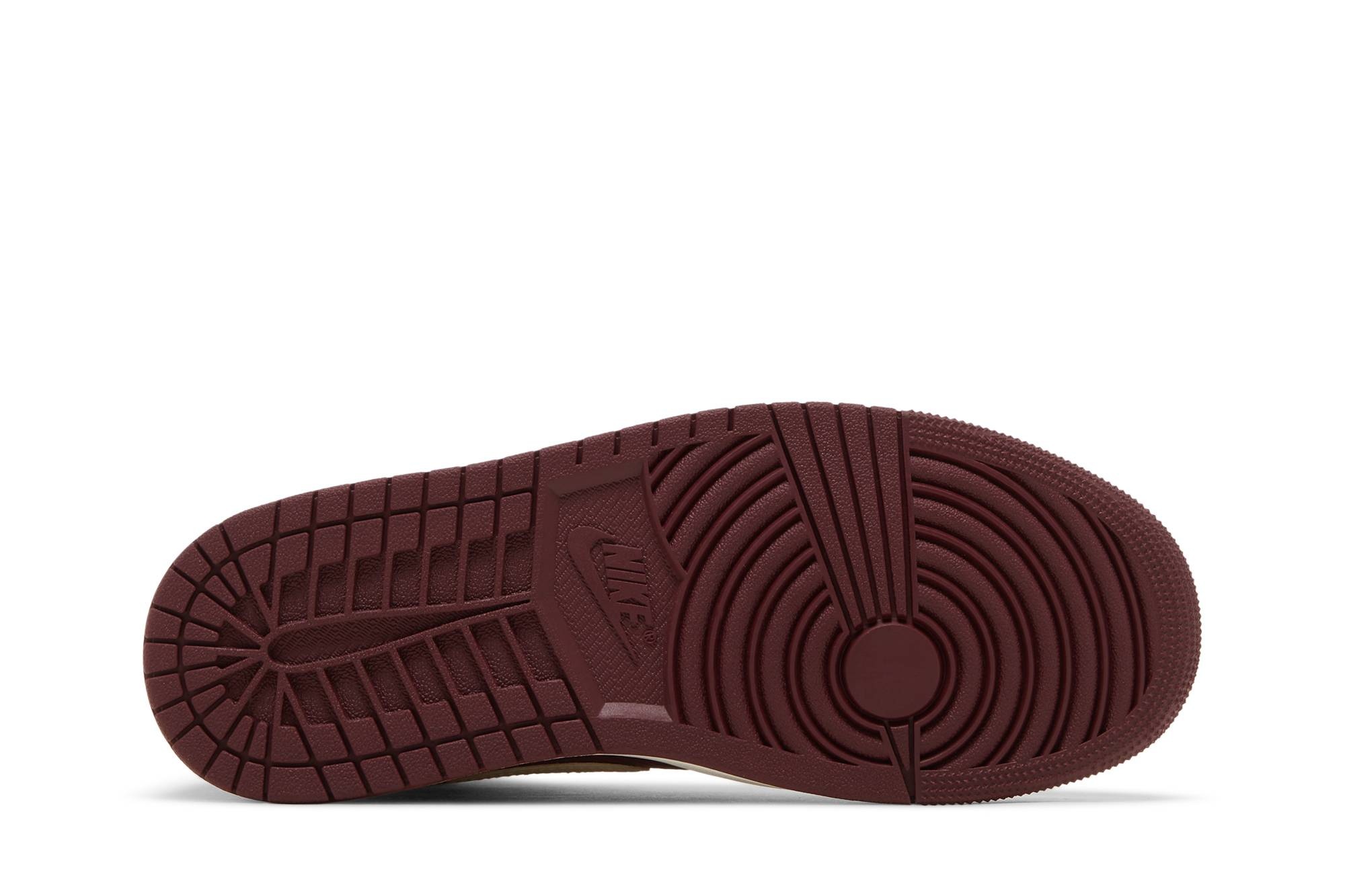 Wmns Air Jordan 1 Mid SE 'Split - Beach Cherrywood' - 4