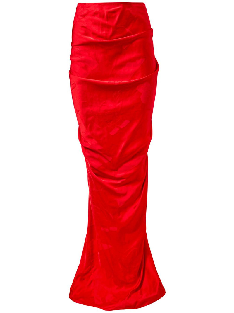 silk maxi skirt 1