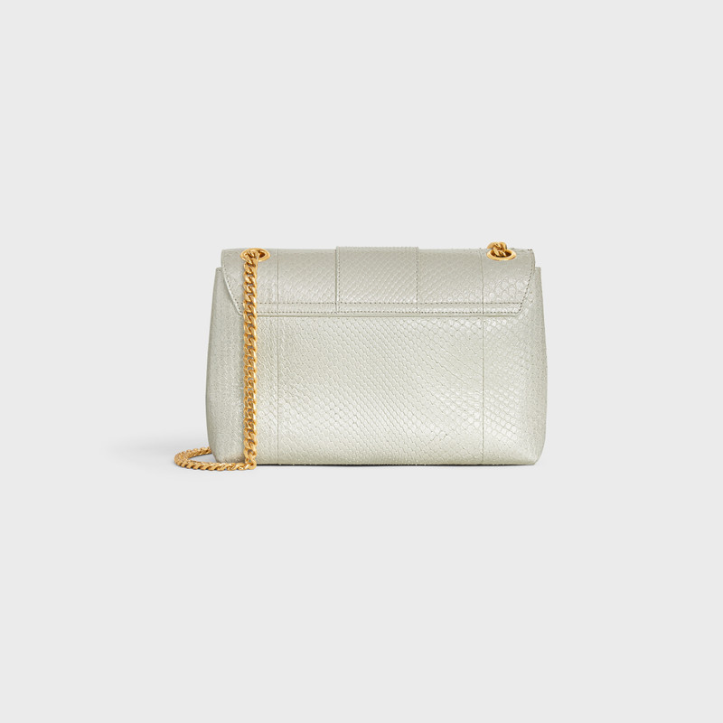 MEDIUM VICTOIRE BAG in PEARLY PYTHON 3