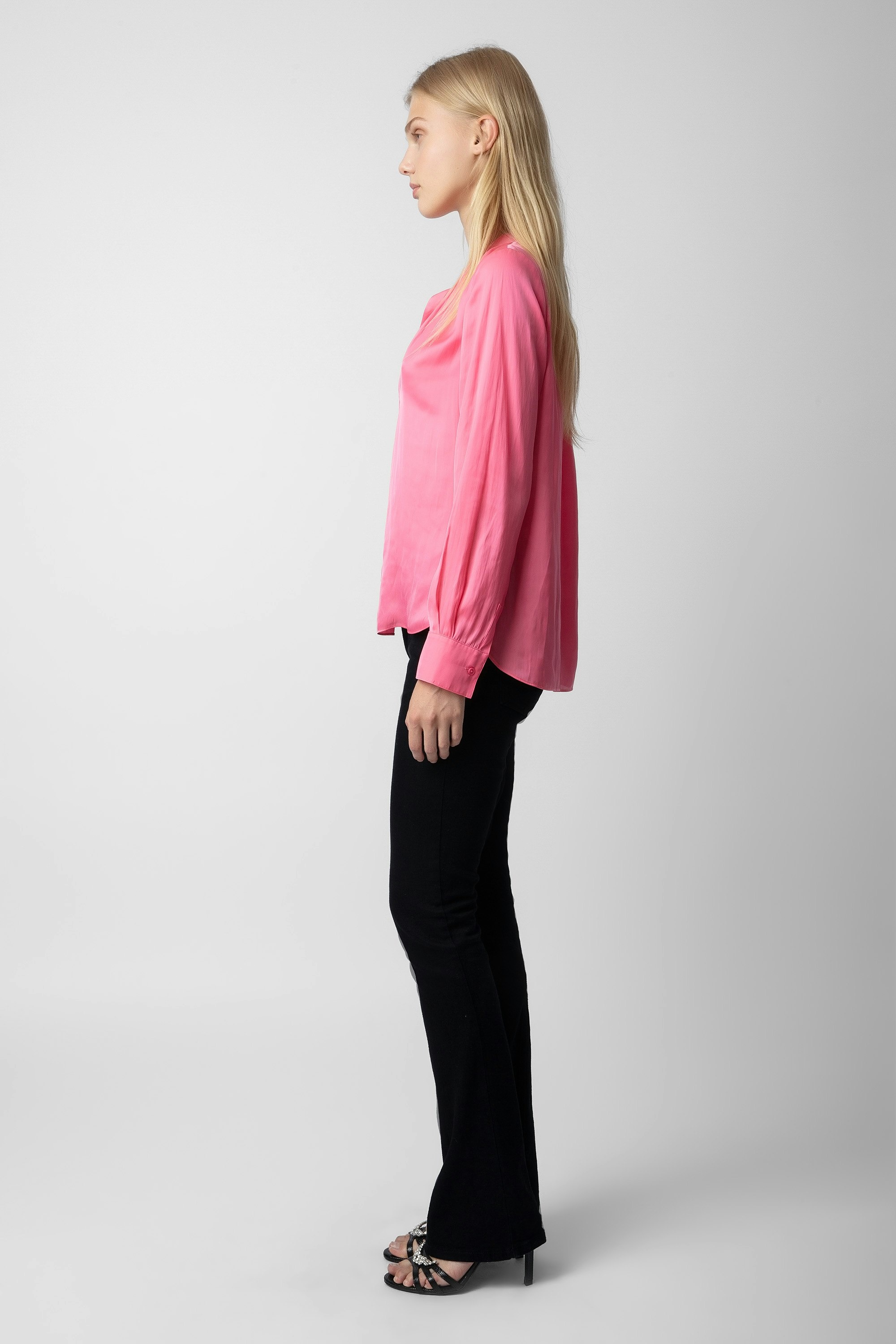 Tink Satin Blouse - 3