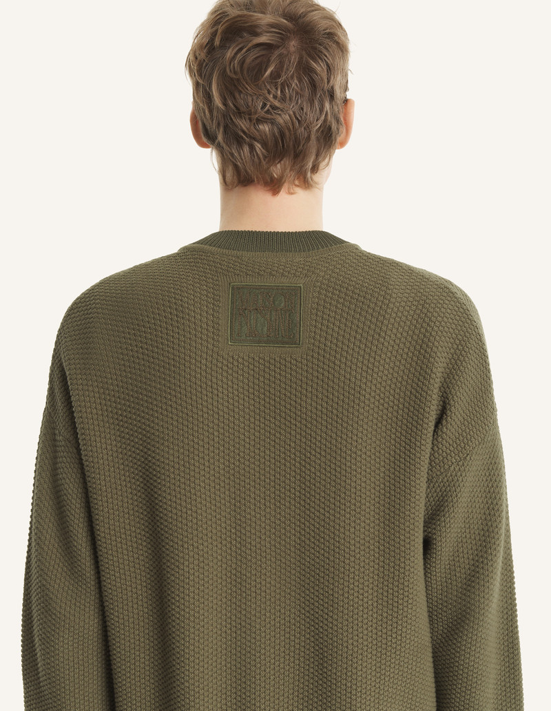 ART NOUVEAU STAMPS KNITTED BLOUSON 6