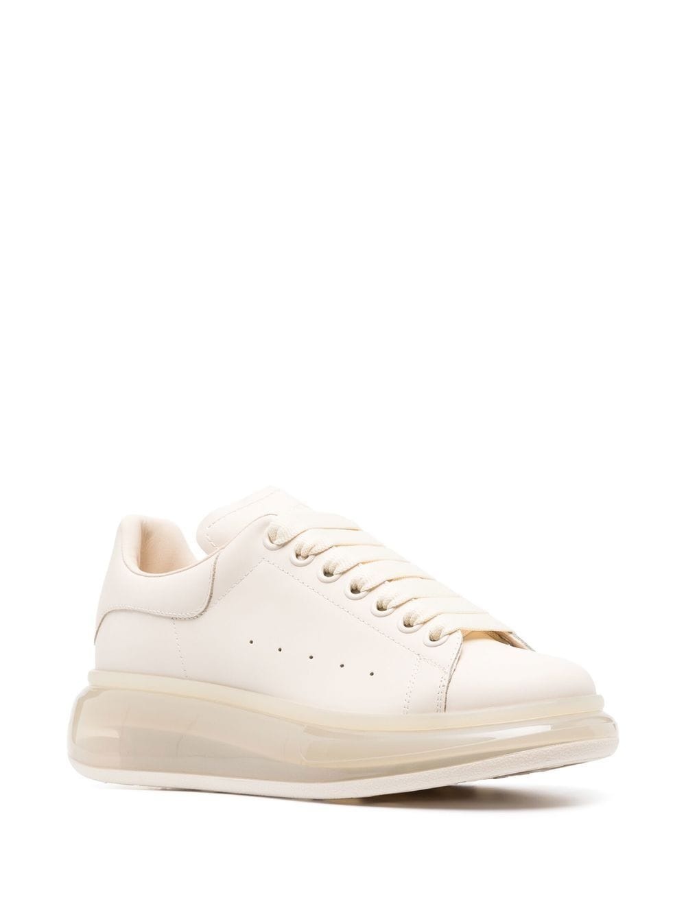 Oversized translucent-sole sneakers - 3