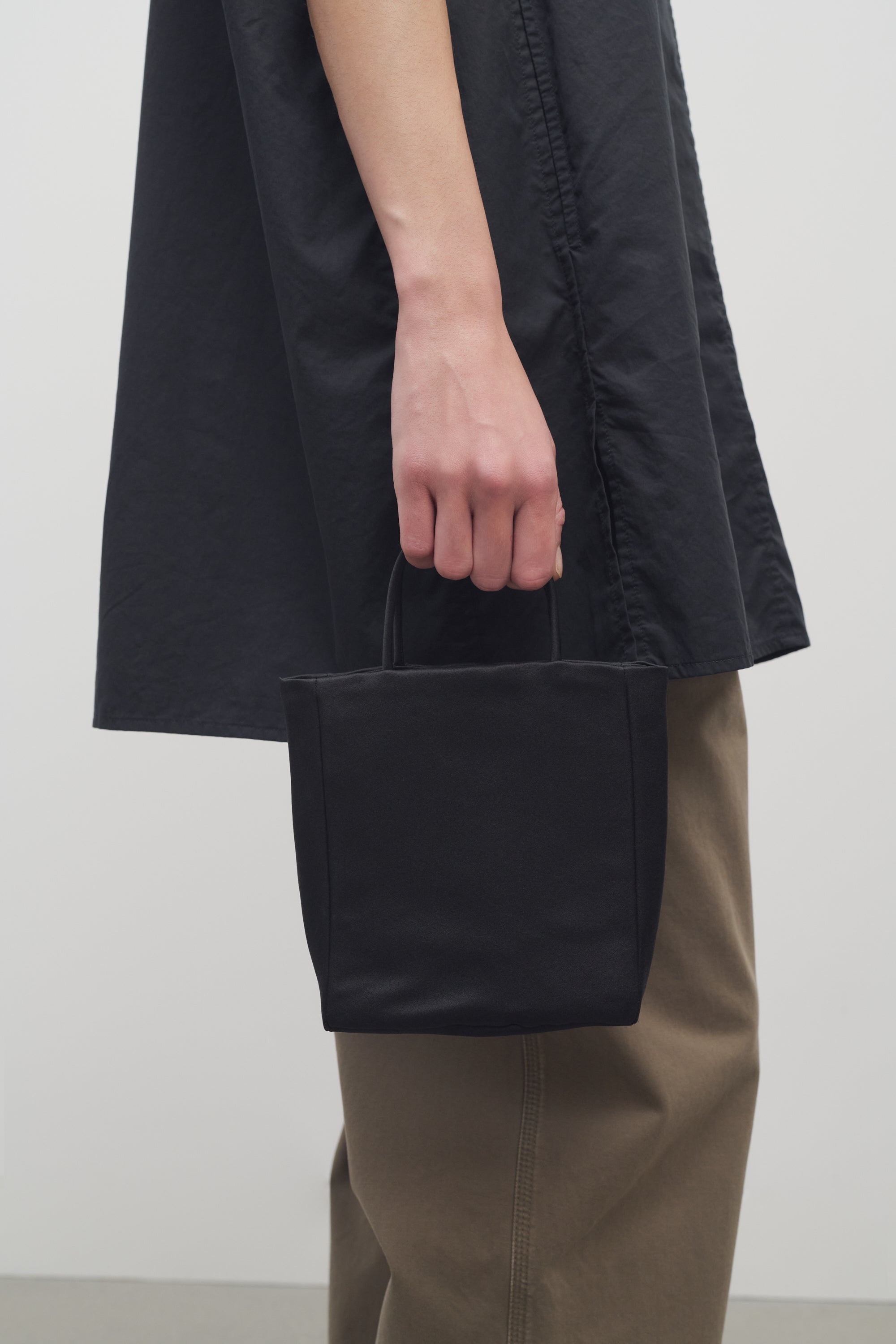 Cecily Mini Tote Bag in Silk - 4