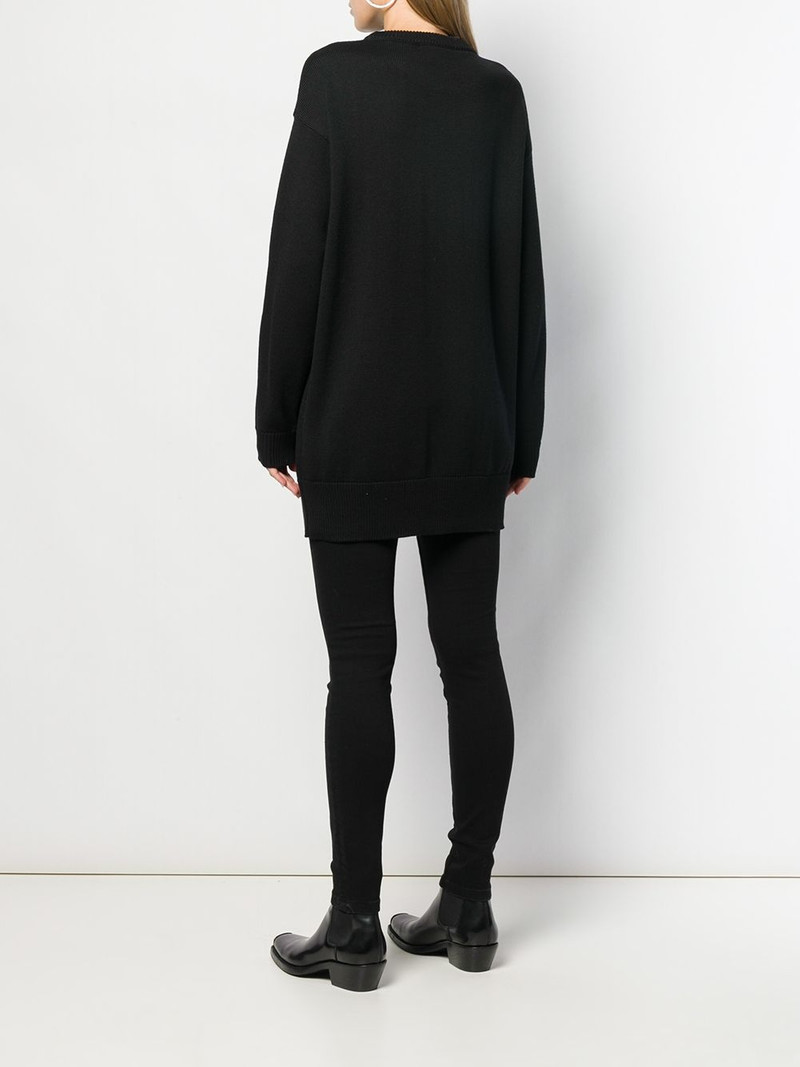 좋은 소녀 longline jumper 4
