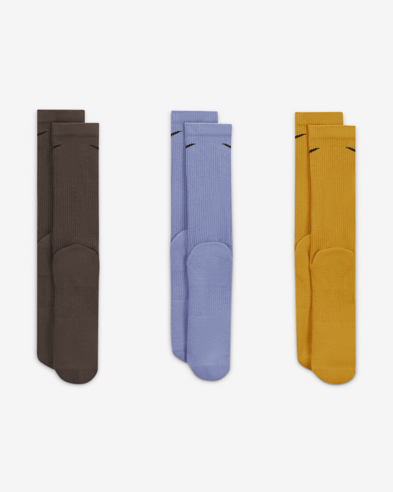 Nike Everyday Plus Cushioned Training Crew Socks (3 Pairs) 3