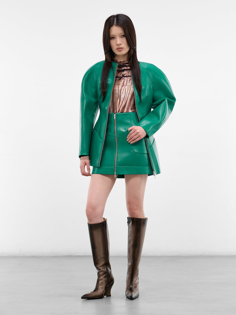 KNWLS Pink Halcyon Trompe L'oeil Top outlook