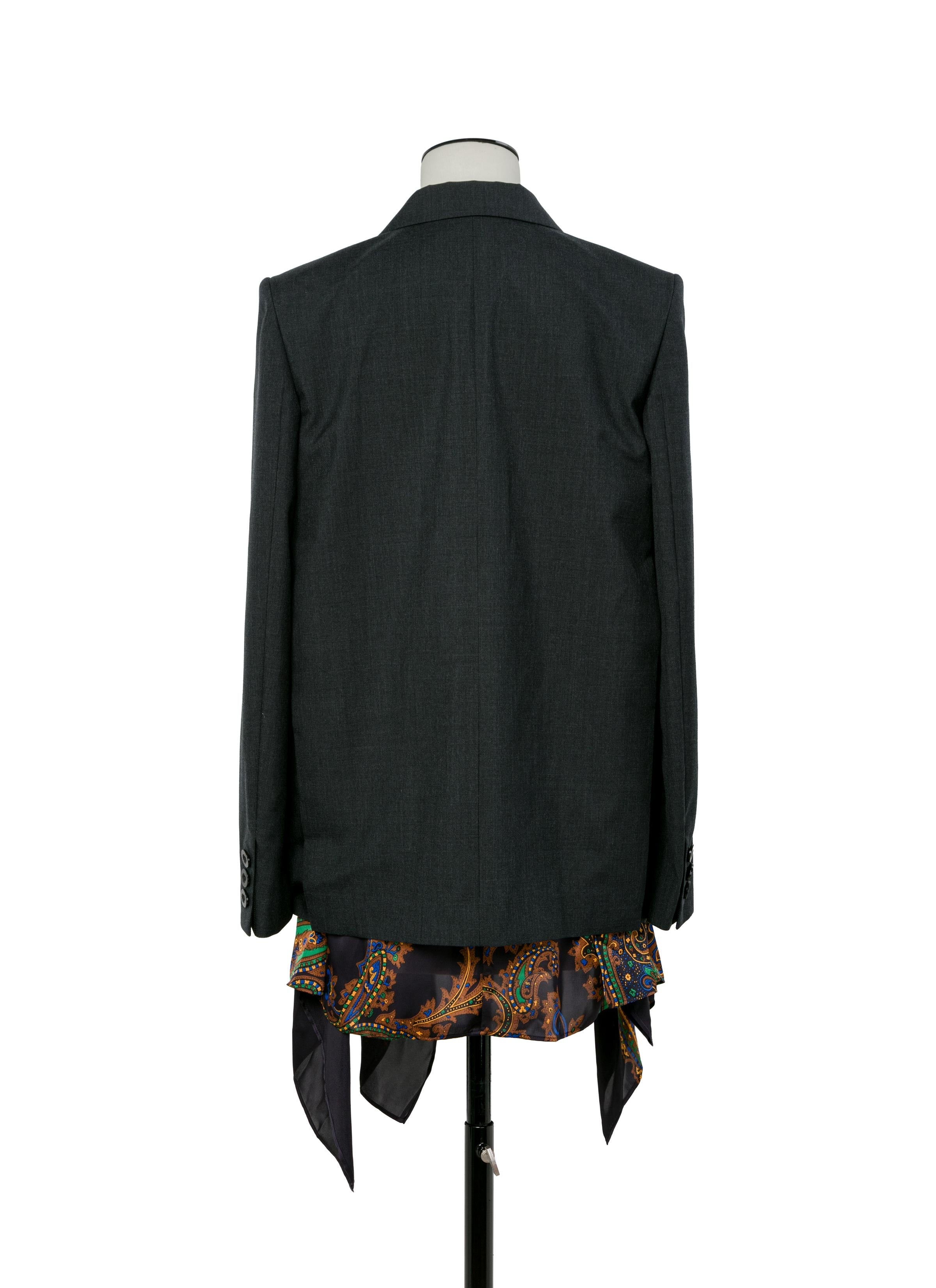 Suiting x Paisley Print Jacket - 4
